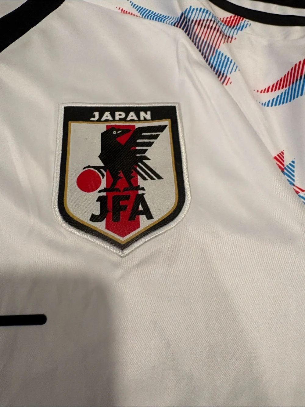 Adidas Japan Men’s White Graphic Soccer Jersey Naruto itachi slim fit concept